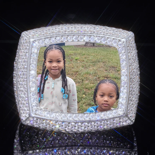 3D CUSTOM PICTURE ICED RING