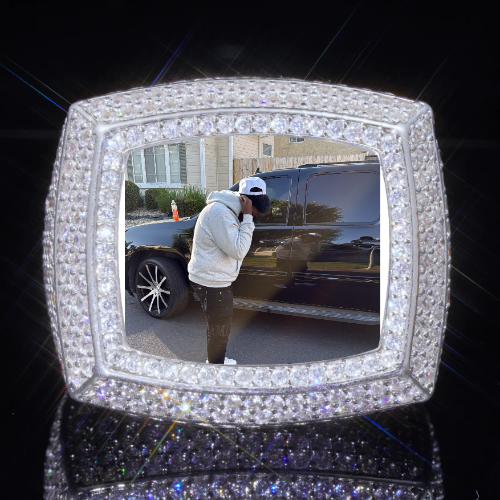 3D CUSTOM PICTURE ICED RING