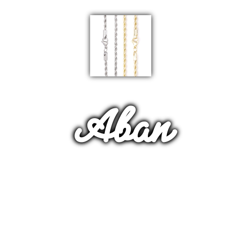 Script Custom Letter Necklace