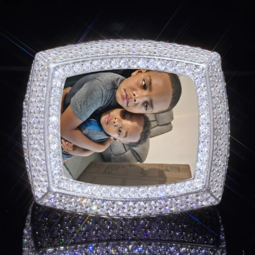 3D CUSTOM PICTURE ICED RING