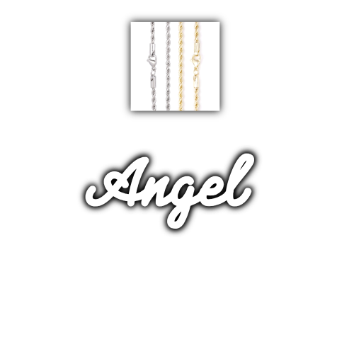 Script Custom Letter Necklace