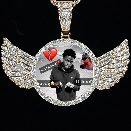 CUSTOM PICTURE PENDANT STYLE-4