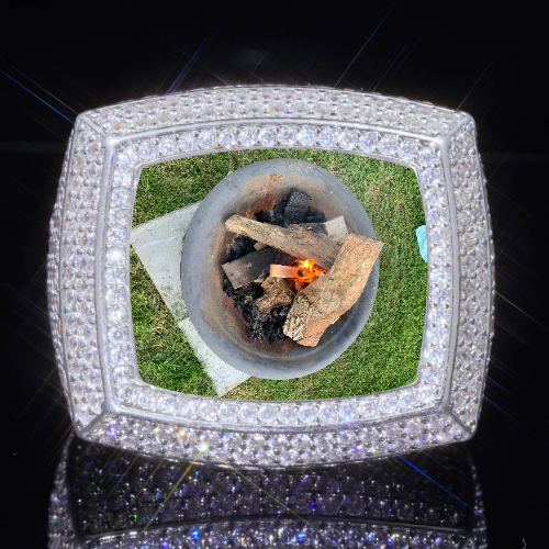 3D CUSTOM PICTURE ICED RING
