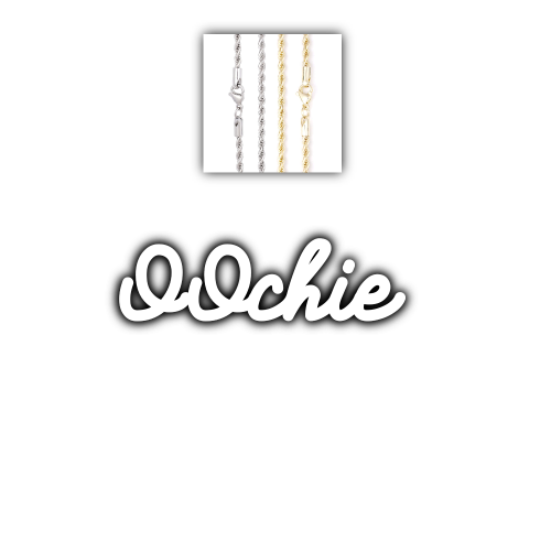 Script Custom Letter Necklace