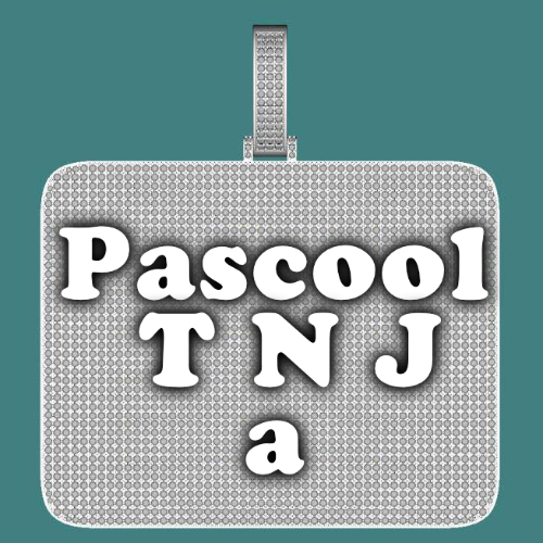 CUSTOM LETTER NECKLACE 3D BIG SQUARE
