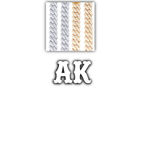 Custom Letters Freibeuter Font Necklace