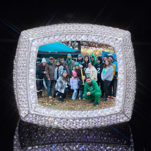 3D CUSTOM PICTURE ICED RING
