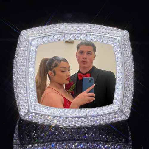 3D CUSTOM PICTURE ICED RING