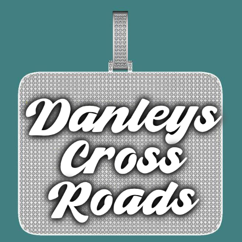 CUSTOM LETTER NECKLACE 3D BIG SQUARE