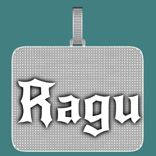 CUSTOM LETTER NECKLACE 3D BIG SQUARE