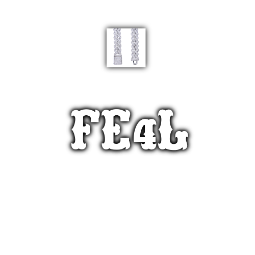 Custom Letters Freibeuter Font Necklace