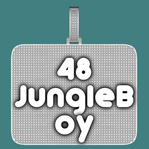 CUSTOM LETTER NECKLACE 3D BIG SQUARE