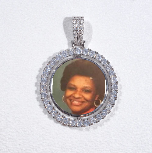 3D Spinning 2-Faced Custom Picture Pendant