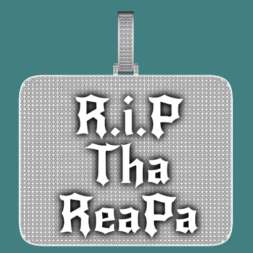 CUSTOM LETTER NECKLACE 3D BIG SQUARE