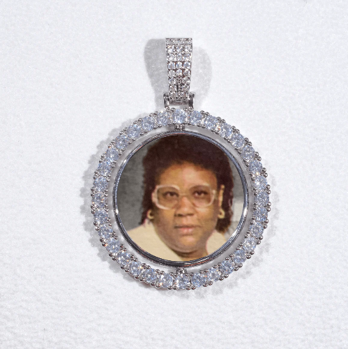 3D Spinning 2-Faced Custom Picture Pendant