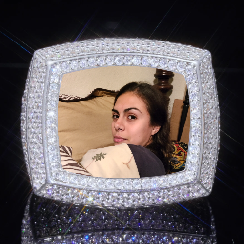 3D CUSTOM PICTURE ICED RING