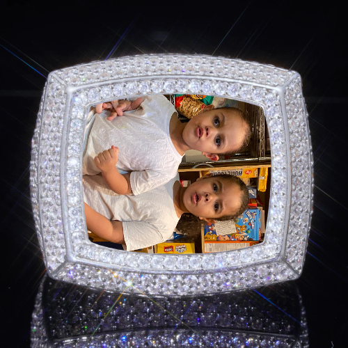 3D CUSTOM PICTURE ICED RING