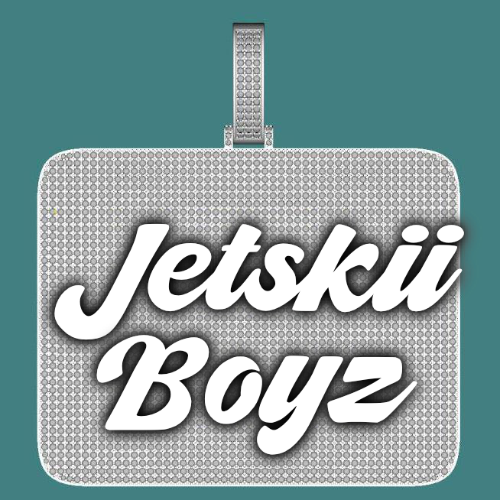 CUSTOM LETTER NECKLACE 3D BIG SQUARE