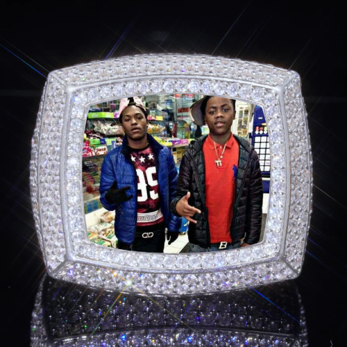 3D CUSTOM PICTURE ICED RING