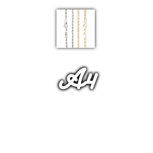 Script Custom Letter Necklace