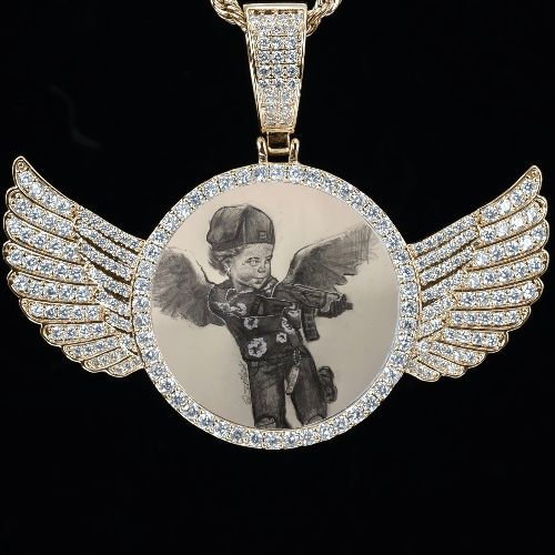 CUSTOM PICTURE PENDANT STYLE-4