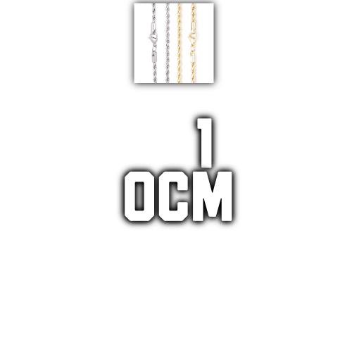 Custom Letters Baguette Two Layer Necklace