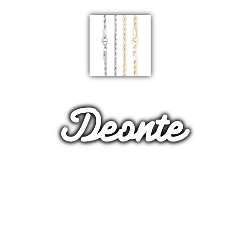 Script Custom Letter Necklace