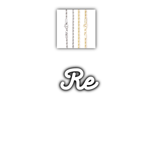Script Custom Letter Necklace