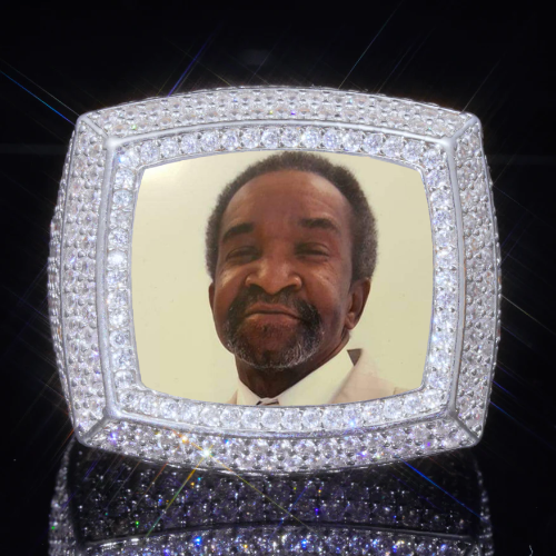 3D CUSTOM PICTURE ICED RING