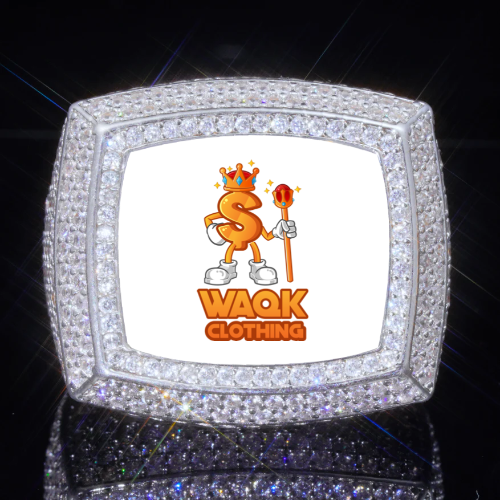 3D CUSTOM PICTURE ICED RING