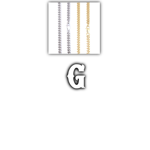 Custom Letters Freibeuter Font Necklace