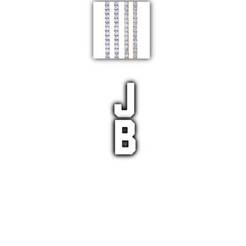 Custom Letters Baguette Two Layer Necklace