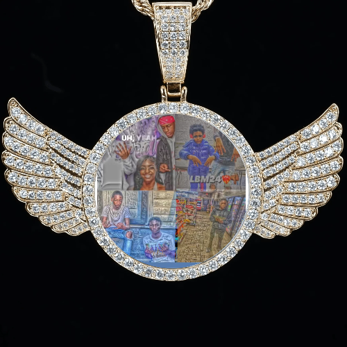 CUSTOM PICTURE PENDANT STYLE-4