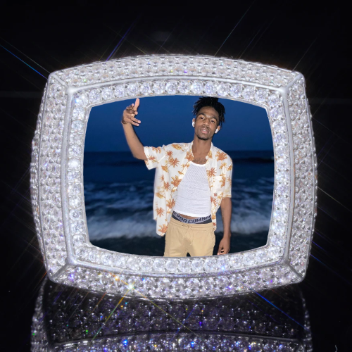 3D CUSTOM PICTURE ICED RING