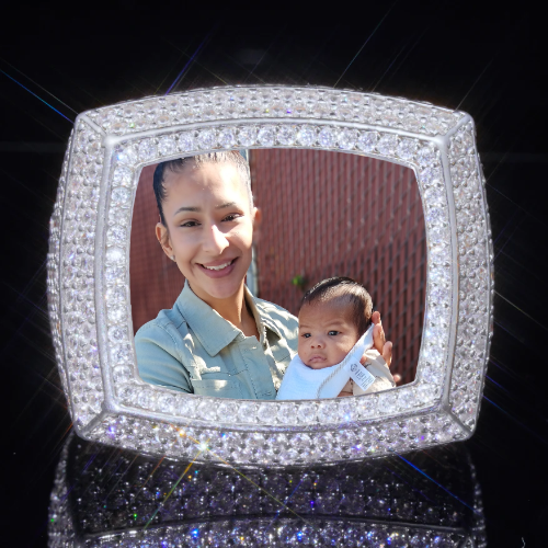 3D CUSTOM PICTURE ICED RING