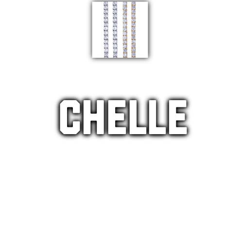 Custom Letters Baguette Two Layer Necklace