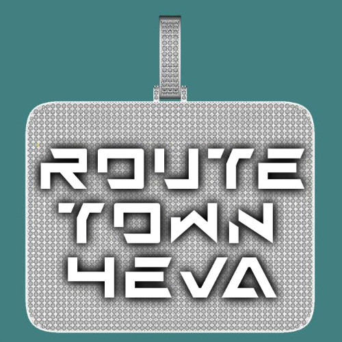 CUSTOM LETTER NECKLACE 3D BIG SQUARE
