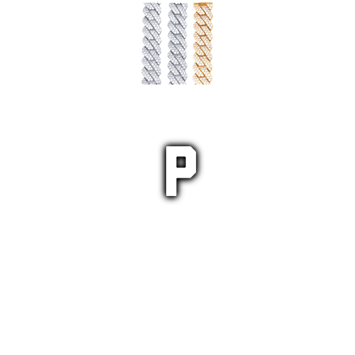 Custom Letters Baguette Two Layer Necklace