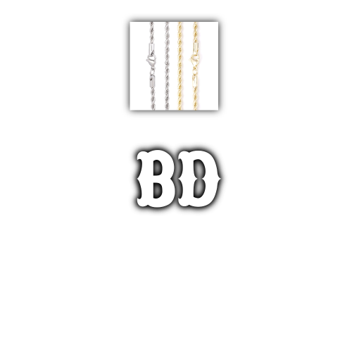 Custom Letters Freibeuter Font Necklace