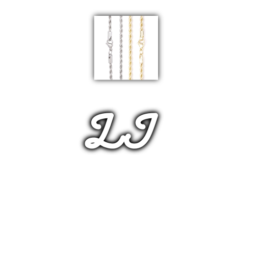 Script Custom Letter Necklace