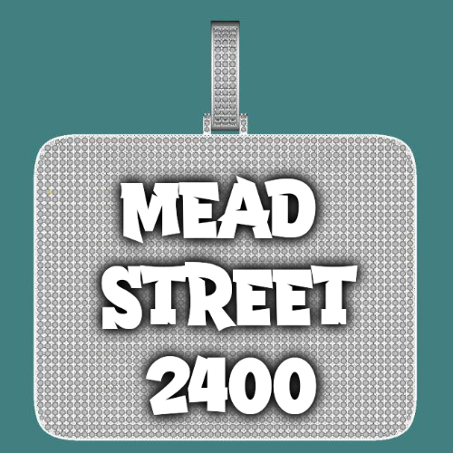 CUSTOM LETTER NECKLACE 3D BIG SQUARE