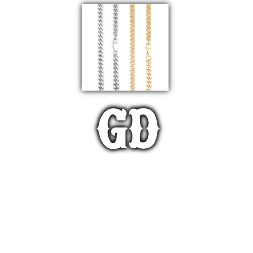 Custom Letters Freibeuter Font Necklace