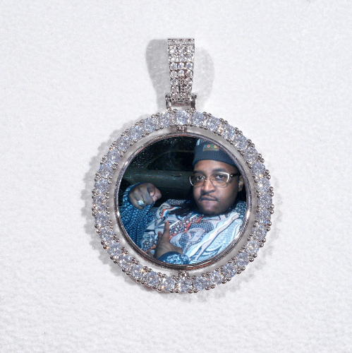 3D Spinning 2-Faced Custom Picture Pendant