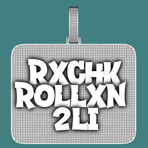 CUSTOM LETTER NECKLACE 3D BIG SQUARE