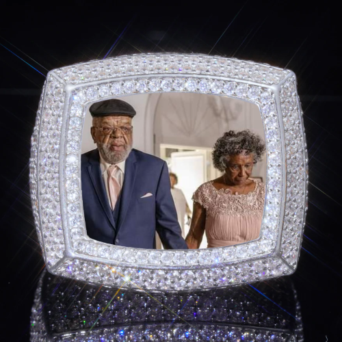 3D CUSTOM PICTURE ICED RING