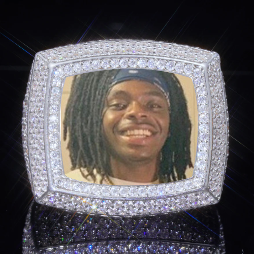 3D CUSTOM PICTURE ICED RING