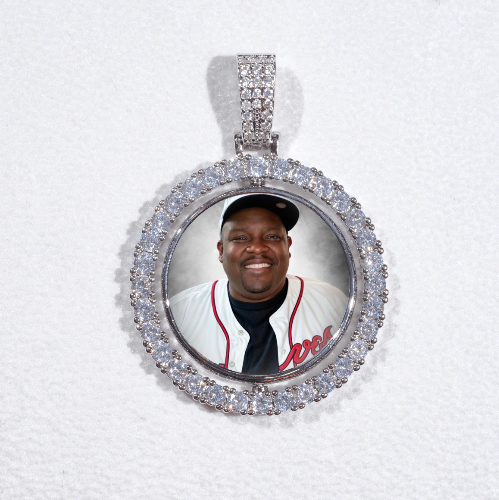 3D Spinning 2-Faced Custom Picture Pendant