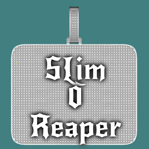 CUSTOM LETTER NECKLACE 3D BIG SQUARE