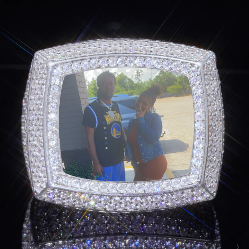 3D CUSTOM PICTURE ICED RING