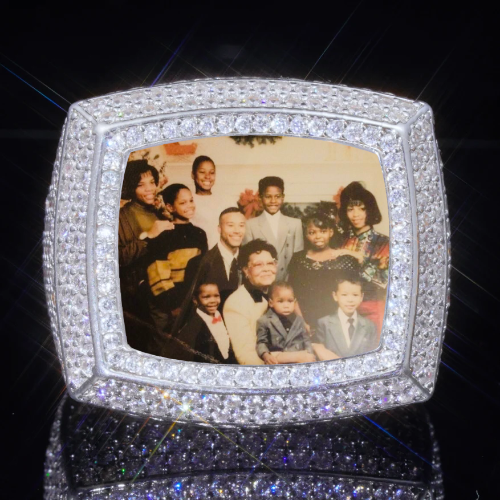 3D CUSTOM PICTURE ICED RING